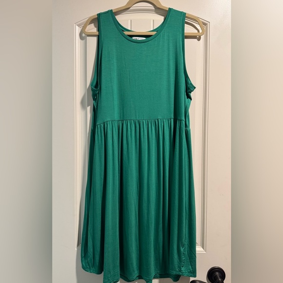 24/7 Maurices Dresses & Skirts - Green Dress XL